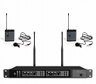 FBW A2-Presenter радиосистема, комплект из приёмника A120R и двух поясных передатчиков A100BT, 512-562МГц