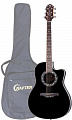 Crafter FSG-260EQ/BK электроакустическая гитара, с фирменным чехлом в комплекте