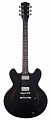 Gibson 2019 ES-335 Studio Ebony полуакустическая электрогитара, цвет черный, в комплекте кейс