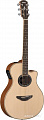 Yamaha APX-700 NT акустическая гитара со звукоснимателем, верхняя дека ель, нижняя дека и обечайка нато, гриф нато, накладка палисандр, колки хромированные, пьезозвукосниматель, предусилитель с регулятором громкости, 3-полосный EQ с регулятором диапазо...