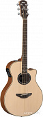 Yamaha APX-700 NT акустическая гитара со звукоснимателем, верхняя дека ель, нижняя дека и обечайка нато, гриф нато, накладка палисандр, колки хромированные, пьезозвукосниматель, предусилитель с регулятором громкости, 3-полосный EQ с регулятором диапазо...