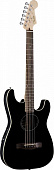 Fender Stratacoustic Black гитара электроакустическая, цвет черный