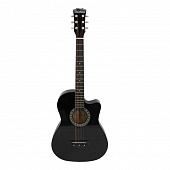 Stairtone A-38C BK гитара акустическая, цвет черный