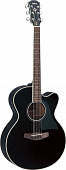 Yamaha CPX-700 II BL акустическая гитара со звукоснимателем, цвет черный