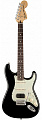 Fender Deluxe Strat RW BLK электрогитара, цвет черный