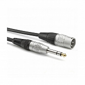 Sommer Cable HBP-XM6S-0600  микрофонный кабель BASIC+, XLR(M) <=> 6,3 Jack stereo, 6 м, HICON