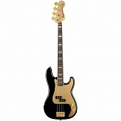 Fender Squier 40th ANN P Bass LRL Black  бас-гитара, цвет черный