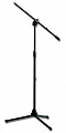 Euromet MBS-C 00624 напольная микрофонная стойка-"журавль", черного цвета, металлическое основание