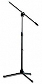 Euromet MBS-C 00624 напольная микрофонная стойка-"журавль", черного цвета, металлическое основание