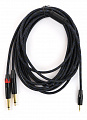 AuraSonics J35Y2J63-3-Long  Y-кабель jack 3.5 -> 2 x XLR, 3 метра