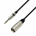Adam Hall K3 BMV 0600  микрофонный кабель XLR "папа" - 6.3 Jack stereo, длина 6 метров