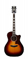D'Angelico Premier Gramercy VSBCPS  электроакустическая гитара, цвет санберст