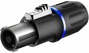 Roxtone RS4FP-HD-Blue разъем кабельный Speakon, сверхпрочный, цвет черно-синий