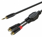 Roxtone GGJJ100/5 кабель инструментальный, 2 x 0.5 мм², длина 5 метров