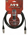 Klotz M1K1FM0100 микрофонный кабель, цвет чёрный, длина 1 метр