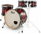 Pearl MCT924XEP/ C836  ударная установка из 4-х барабанов, цвет Red Burst Stripe, без стоек
