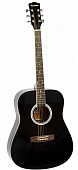 Rockdale Aurora 120-BK гитара дредноут с анкером, цвет черный