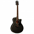 Kepma A1C Black акустическая гитара, цвет черный