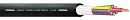 Cordial CLS 840 FRNC акустический кабель, 8 x 4 мм², черный