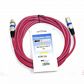 Invotone ACM1105R микрофонный кабель, длина 5 метров, красный