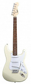 Fender Squier Bullet Strat HT AWT электрогитара, фиксированный бридж, цвет белый