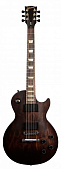 Gibson LPJ Rubbed Vintage Burst Shade Satine электрогитара с чехлом, цвет тёмный бёрст