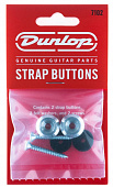 Dunlop Strap Buttons 7102 2Pack  комплект крепления ремня, 2 шт.