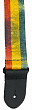 Perri's LPCP-1639 ремень гитарный, рисунок красный желтый зеленый флаг