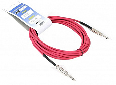 Invotone ACI1005R инструментальный кабель, длина 5 метров, цвет красный
