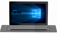 Wize Pro WR-17GT Touch (silver)/ RD-SST17FHD моторизированный выдвижной монтор Genuis Tilt WR-17GT Touch 17,3", наклон 0-30°, толщина корпуса 9мм,габаритные/установочные размеры 570х87х650/555х87мм, центральное управление, Full HD,серебр.