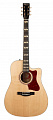 Norman ST40 CW Natural HG Element  электроакустическая гитара, дредноут, натуральный, с кейсом