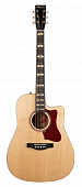 Norman ST40 CW Natural HG Element  электроакустическая гитара, дредноут, натуральный, с кейсом