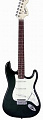 Fender SQUIER BULLET STRAT RW BLACK электрогитара, цвет черный