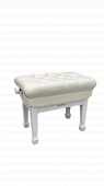 Xline Stand PB-20H White банкетка с регулируемой высотой, высота: 48-57см, размер сидения: 66x42см