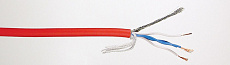 Canare L-4E6S RED микрофонный кабель starquad, цвет красный, 6 мм