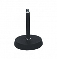 ECO MS024 Black  микрофонная настольная стойка, прямая: 17.5 см