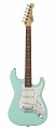 G&L FD Legacy Surf Green CR электрогитара с чехлом, цвет голубой