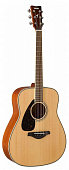 Yamaha FG820L N акустическая гитара, левосторонняя, цвет натуральный