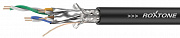 Roxtone C6APX/300 Black кабель CAT6a, 100% shielded, 100Ω, 4x2x0,58mm, PVC Jacket, D: 8mm., 300m/Roll by Film.