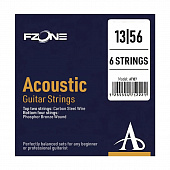 FZone AT107  струны для акустической гитары, калибр13-56
