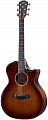 Taylor 324ce Builder's Edition электроакустическая гитара, цвет натуральный