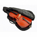 Strunal Cello cover, 3/4 уплотненный мягкий чехол для виолончели 3/4 с жёстким уплотнителем 20-25 мм, чёрный