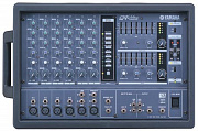 Yamaha EMX-66M микшер(моно) с усилителем: 6вх., 2х300вт / 4ом, 8прогр.DSP, 7полос. граф. экв.