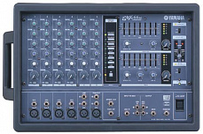 Yamaha EMX-66M микшер(моно) с усилителем: 6вх., 2х300вт / 4ом, 8прогр.DSP, 7полос. граф. экв.