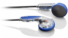 AKG K310P полуоткрытые наушники-вставки в спортивном стиле (прозрачный с синим), 17 Ом,