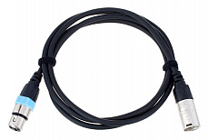Cordial CCM 1.5 FM кабель микрофонный, 1.5 метров, цвет черный