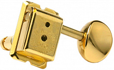 Gotoh SDS510-05M-G-(L6)  колки Vintage style, 6 в линию, цвет золото, овал