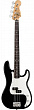 Fender Standard P Bass PF BLK No/Bag бас-гитара, цвет чёрный