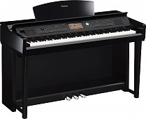 Yamaha CVP-705PE цифровое пианино с автоаккомпанементом, цвет полированый чёрный