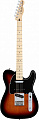 Fender DLX Nashville Tele MN 2TSB электрогитара, цвет 2-х цветный санберст